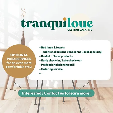 Tranquiloue - Maison Familiale 6 Min Du Puy Du Fou Σπίτι διακοπών *